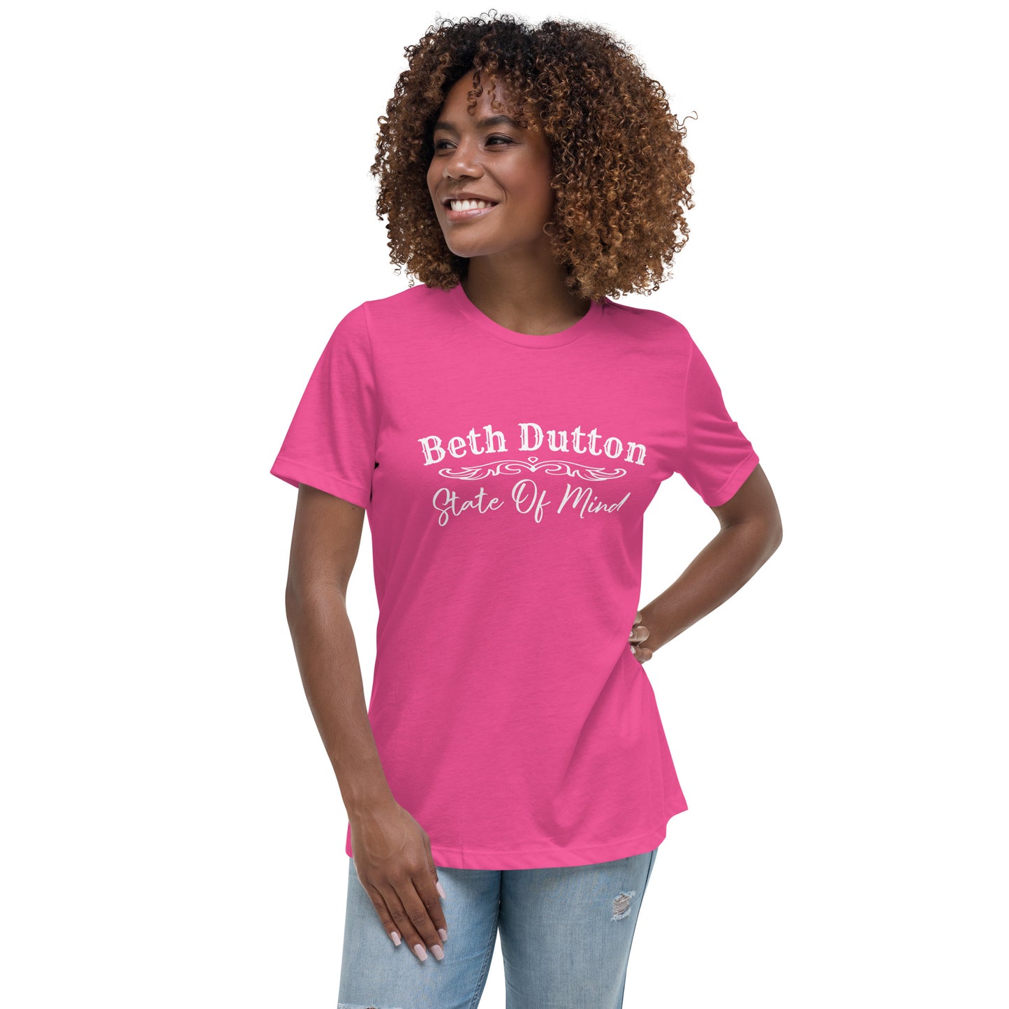 Beth Dutton State Of Mind Tshirt / Yellowstone ,  Funny , Sarcastic  Women's Relaxed T-Shirt